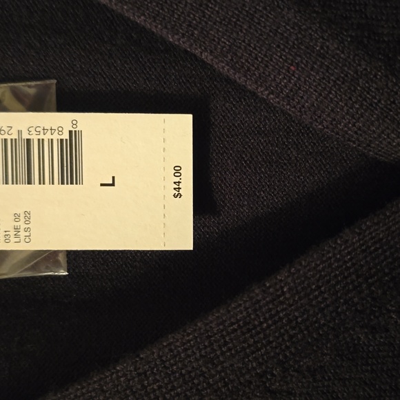 COVINGTON BRAND WOMEN'S BLACK FRONT BUTTON CARDIGAN V-NECK SWEATER SIZE LARGE - Picture 5 of 15